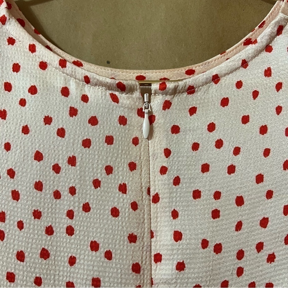 Samsoe Samsoe | Celestina Blouse Aop Pearl Drops Puff Sleeve Popover Top Size XS - Picture 9 of 11